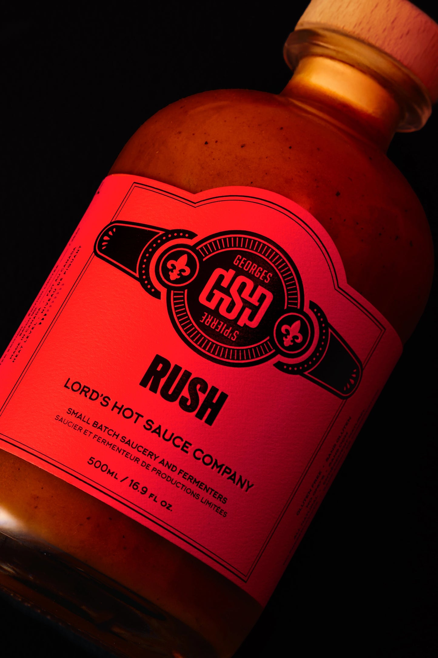 GSP Signed Rush – Collector Hot Sauce (LORD’S)