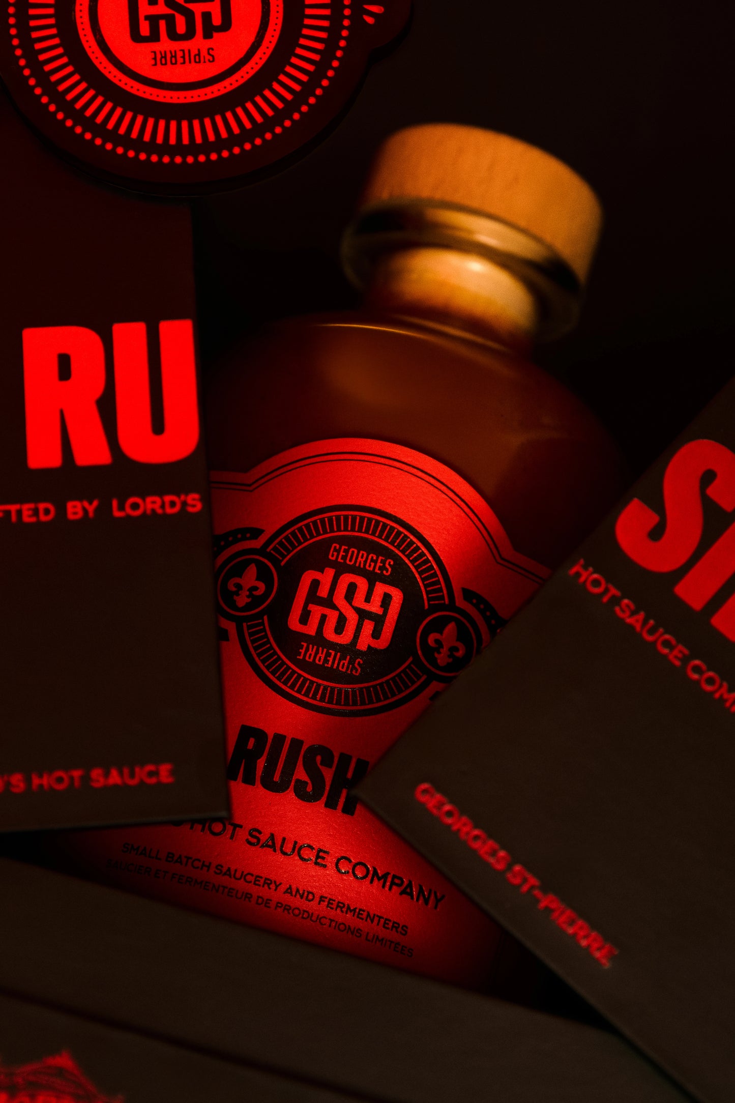 GSP Signed Rush – Collector Hot Sauce (LORD’S)