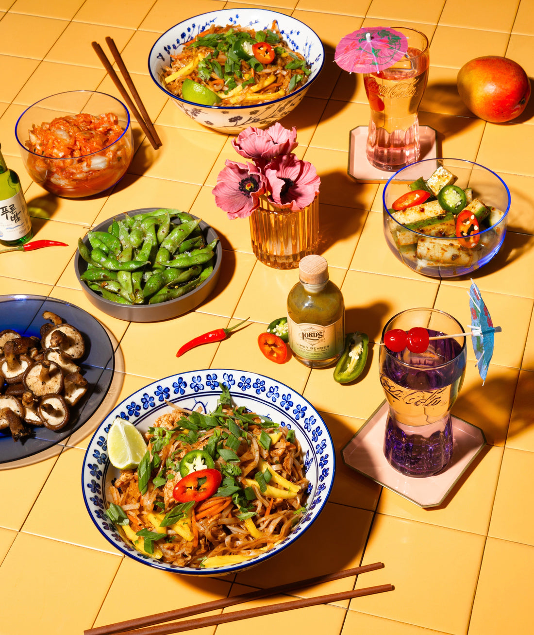 Limey Bender Spicy Mango Chicken Pad Thai